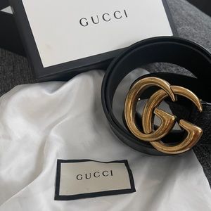 Authentic 105 gucci belt